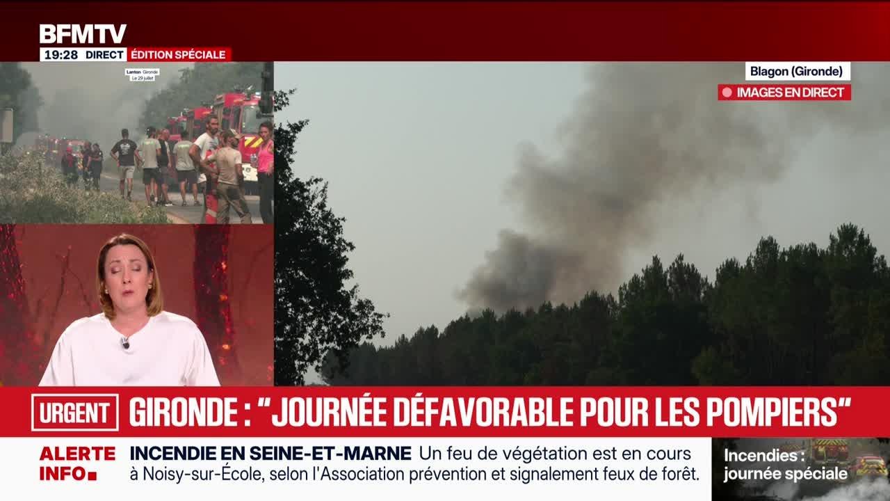 Édition spéciale - Incendies en Gironde : le Porge ravagé par les flammes - 29/07