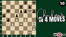 #PlayBetter 😒 Can you checkmate in 4 moves? (Part 57) (White to play)♟️