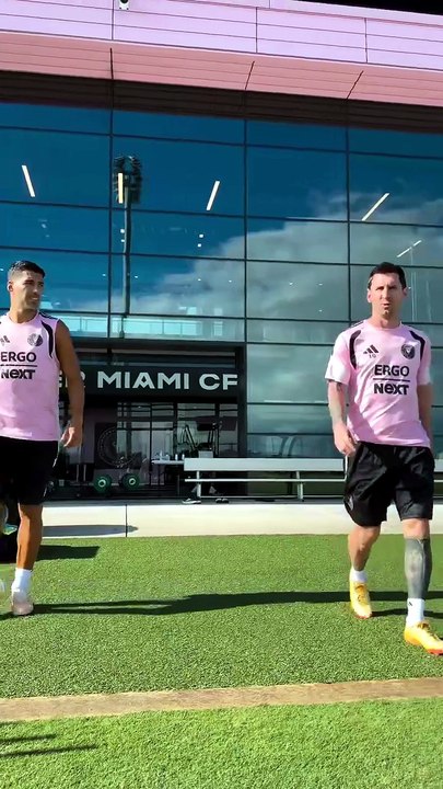 Messi junto a los futbolistas de Inter Miami regresaron a los entrenamientos