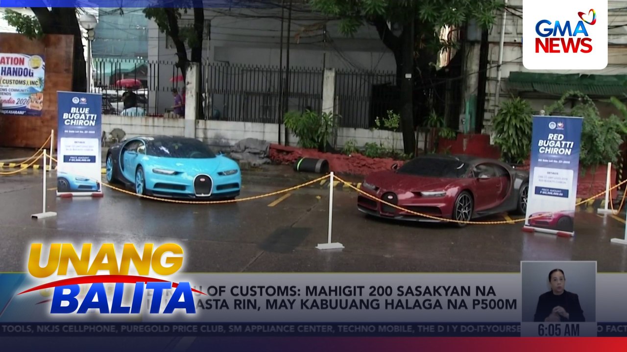 Bureau of Customs - Mahigit P200-M na benta mula sa 2 luxury vehicle na nakumpiska sa POGO operators, na-i-turnover na sa Nat'l Treasury | Unang Balita