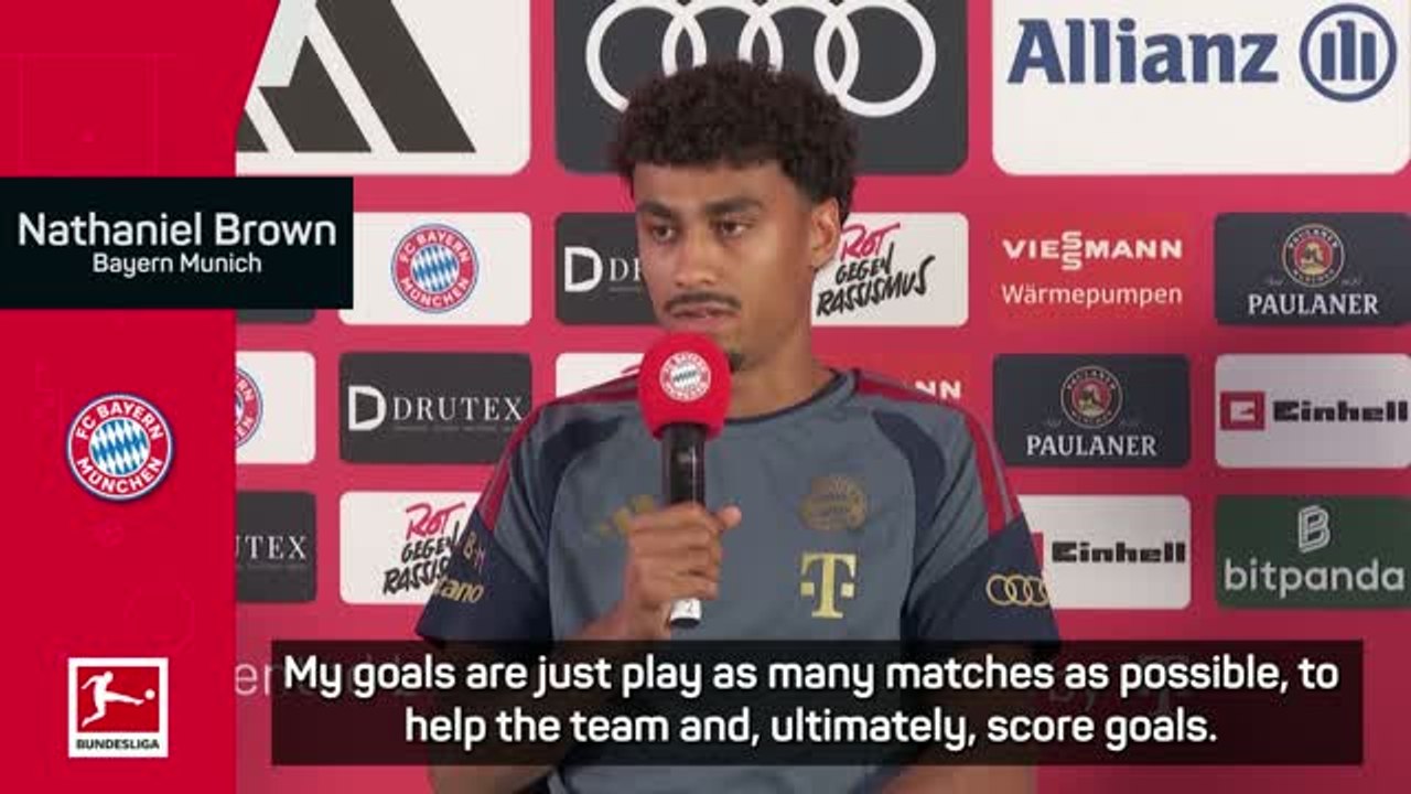 Defender Brown just hoping to get a chance at Bayern