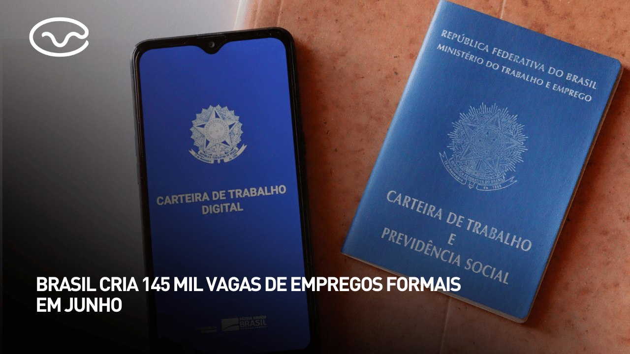 Brasil cria 145 mil vagas de empregos formais e...
