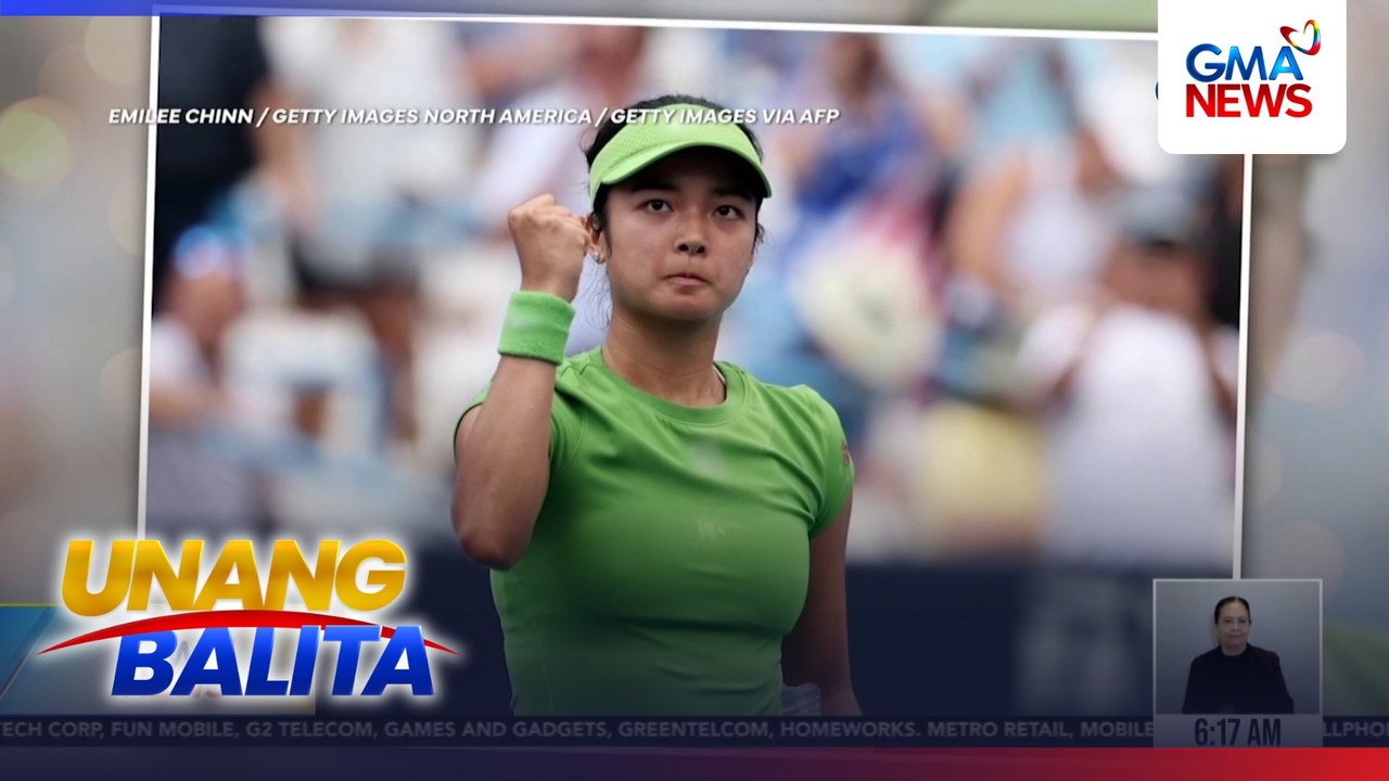 PHL tennis star Alex Eala, pasok sa Mubadala DC Open Quarterfinals matapos talunin ang defending champion na si Leylah Fernandez | Unang Balita