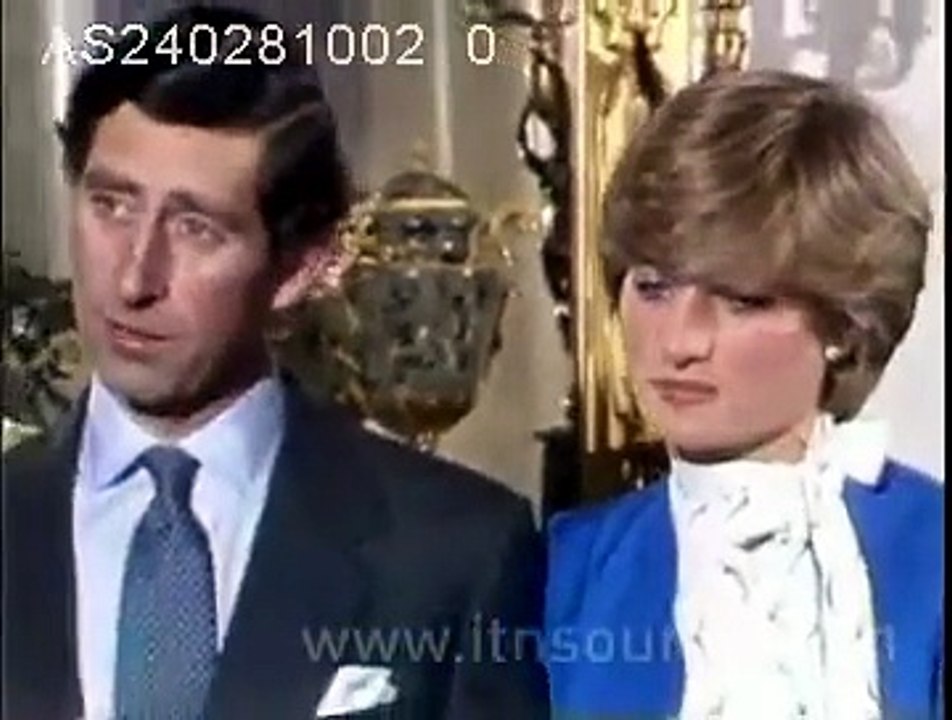 Charles and Diana engagement interview (best quality)
