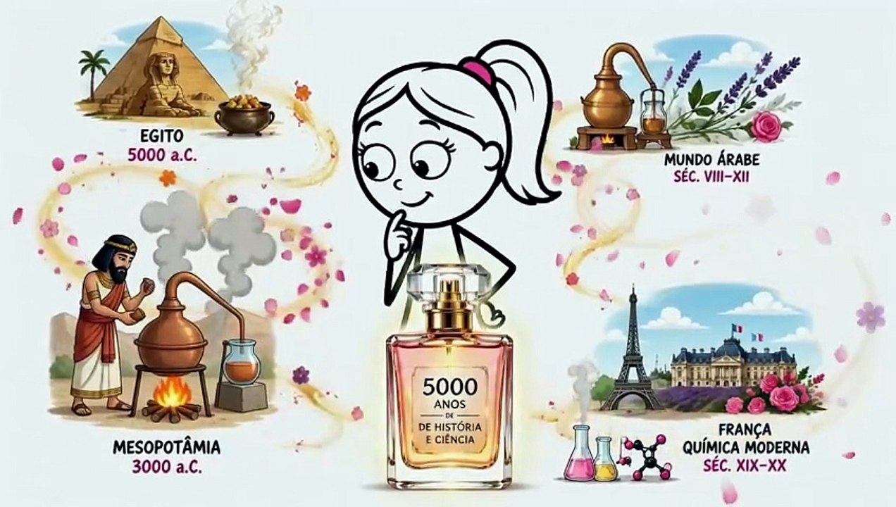 A miúda de ciências explica... | ... o segredo dos perfumes.