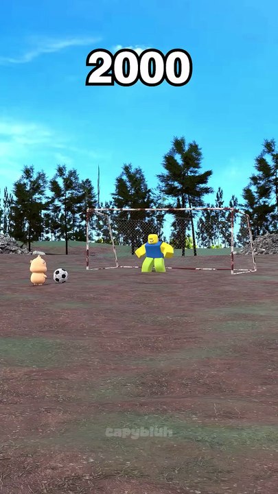 Football 2000 vs 2026 vs 2050