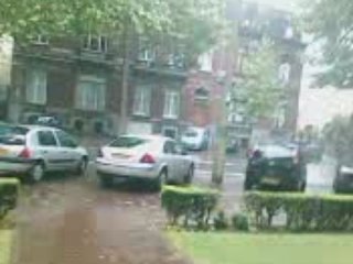 Nous 3 à Vélo Sous la Pluie !!