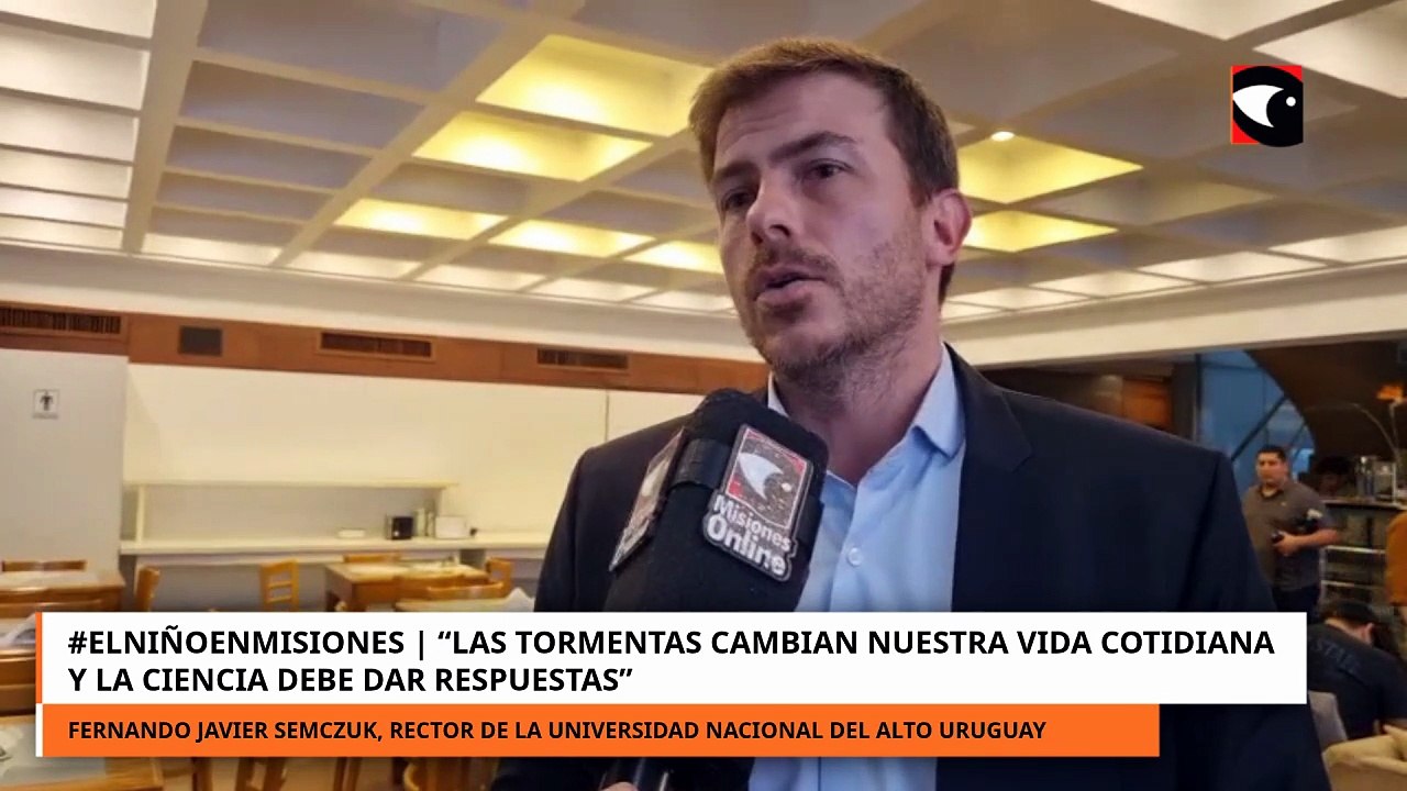 Fernando Javier Semczuk, rector de la UNAU en #ElNiñoEnMisiones