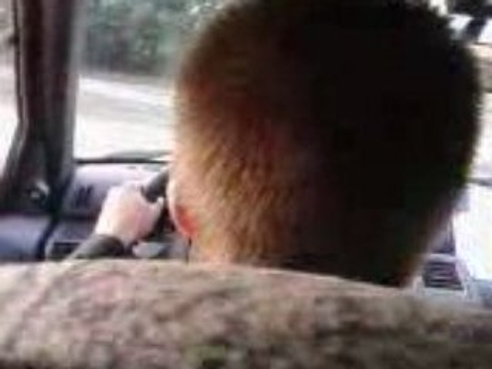 Popom au volant ,au vos risque et périls