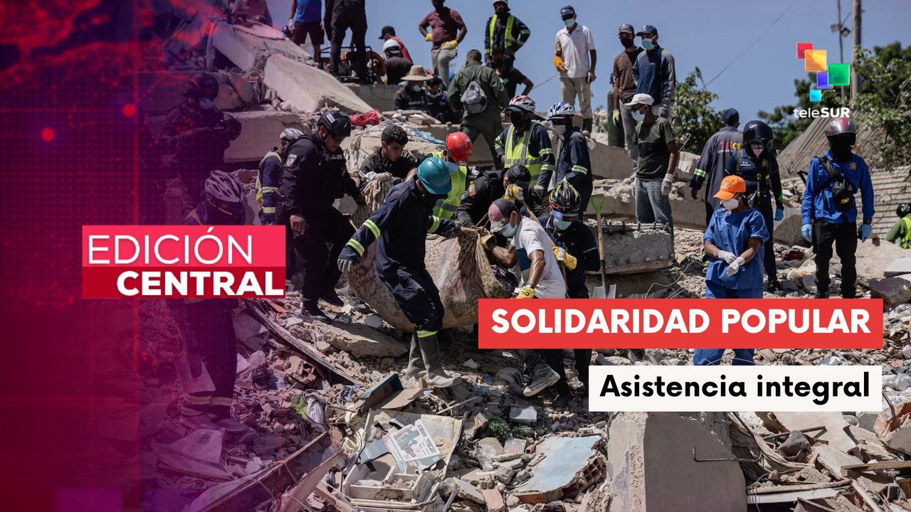 Venezuela sigue en solidaridad con afectados por sismos del 24-J
