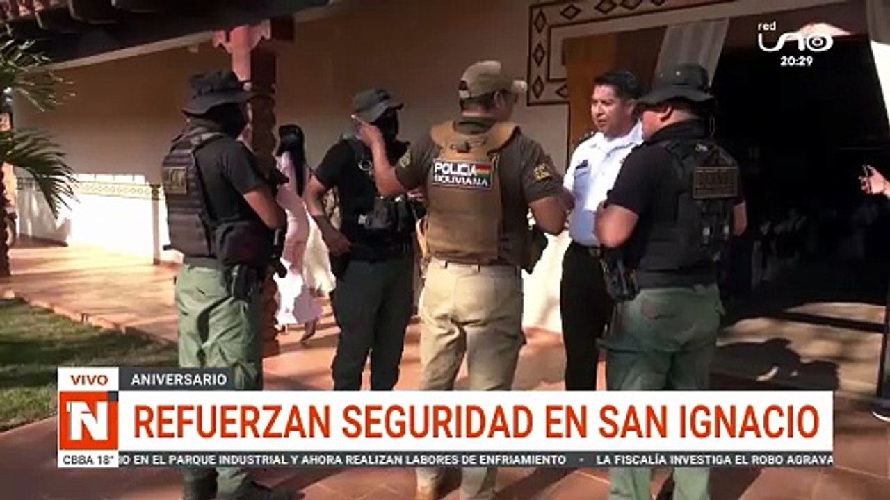 REFUERZAN SEGURIDAD DE SAN IGNACIO