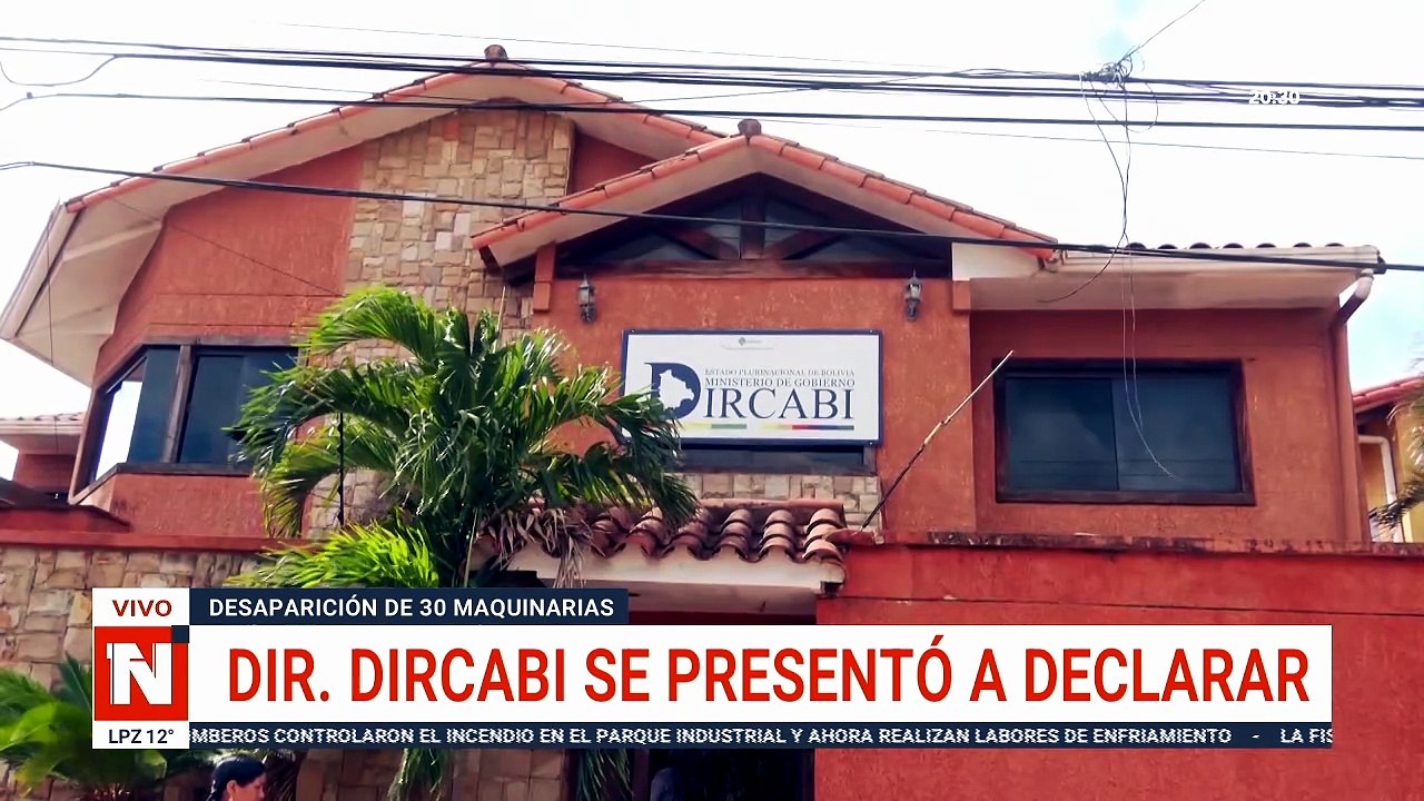 DIRECTOR DE DIRCABI DECLARÓ