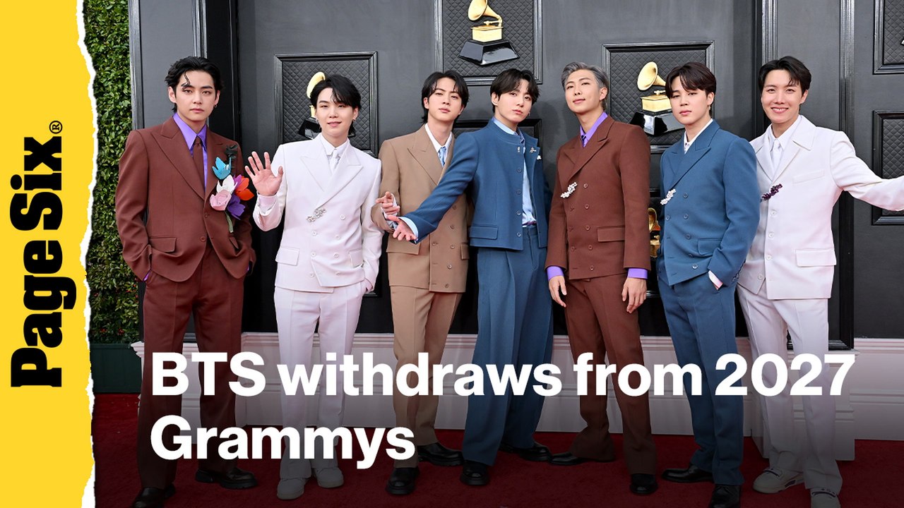 BTS withdraws from Grammys 2027 after new Asian pop category sparks debate