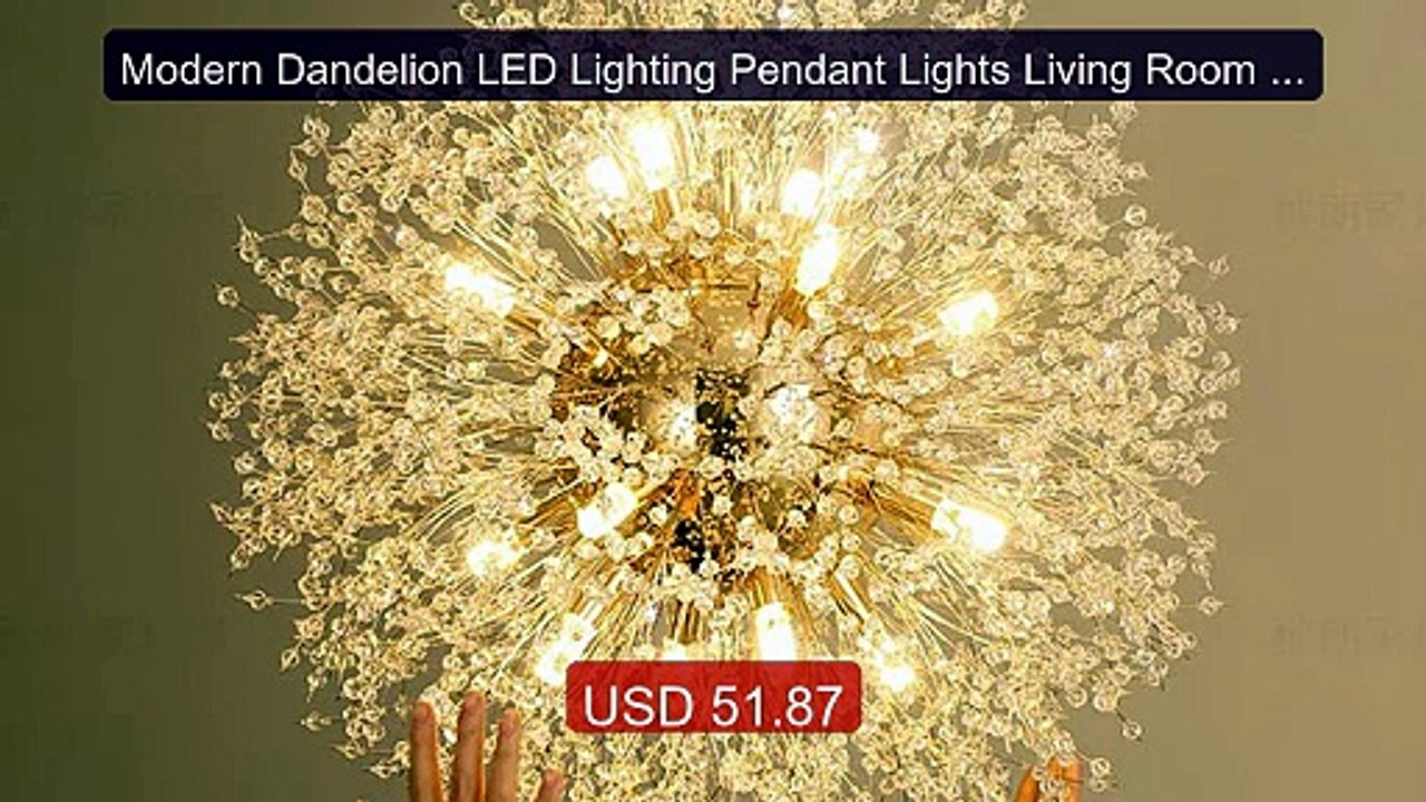 Modern Dandelion LED Lighting Pendant Lights Li...