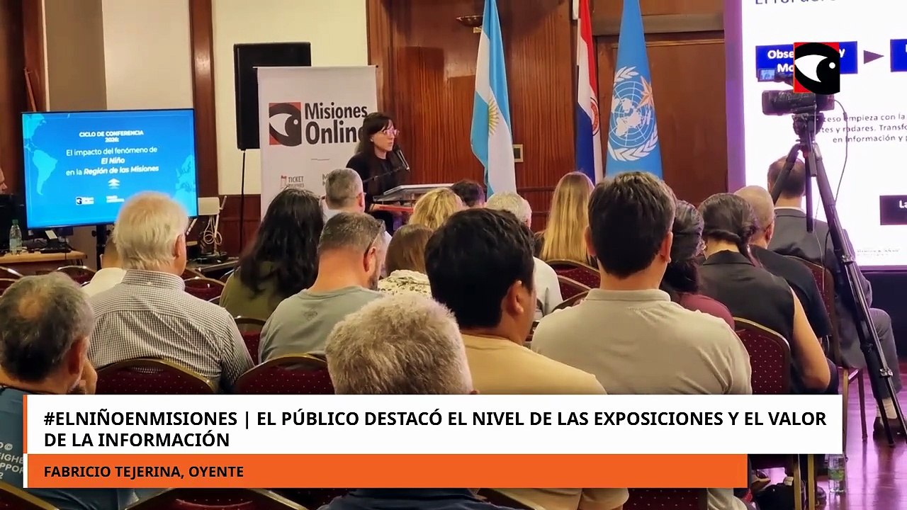 #ElNiñoEnMisiones: El público destacó el nivel de las exposiciones y el valor de la información