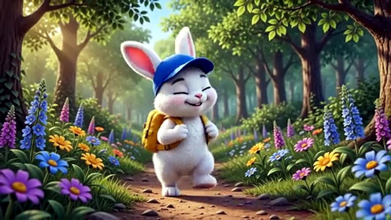 The Little Rabbit and the Injured Little Squirrel