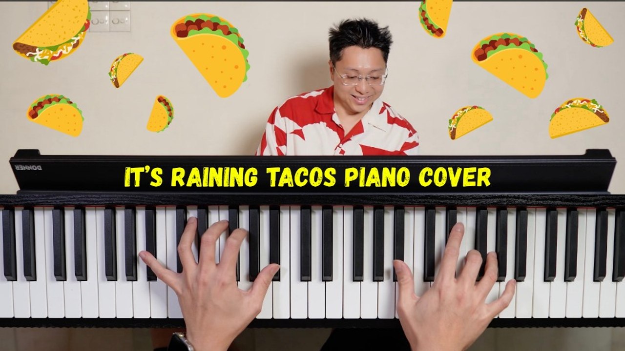 It's Raining Tacos - Piano Cover | Extreme Version by Ray Mak