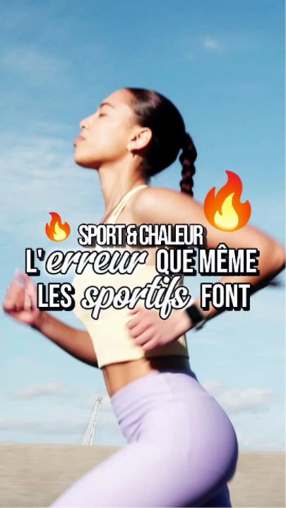 Peut-on faire du sport quand il fait très chaud ?