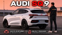 Audi SQ9 SUV-Coupé: Unsere Designstudie zeigt die Coupé-Version