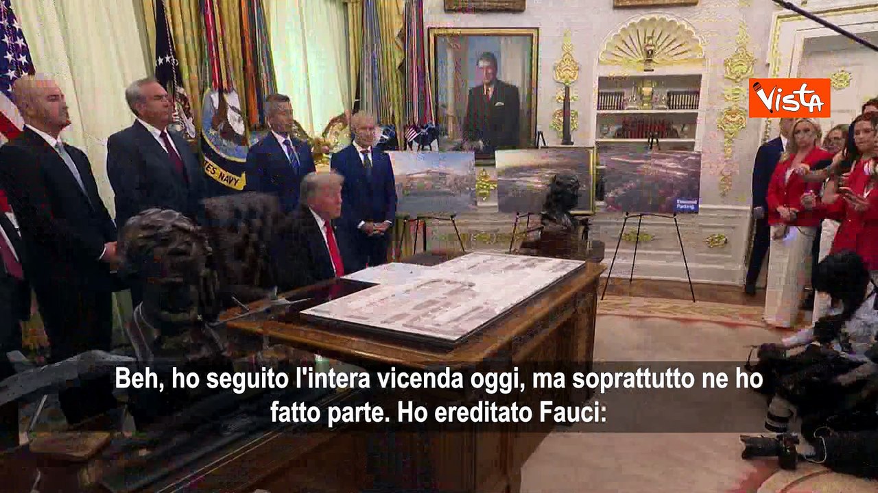 Trump: Nella gestione del Covid Fauci ha fatto molti errori con me meno morti che con Biden