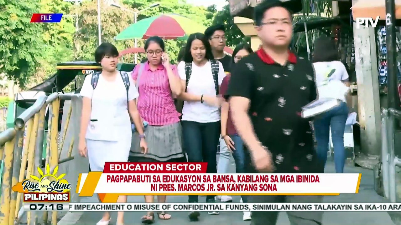 Pagpapabuti sa edukasyon sa bansa, kabilang sa mga ibinida ni PBBM sa kanyang #SONA2026