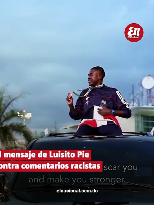 "Hoy decido hablar": El mensaje de Luisito Pie contra los ataques racistas