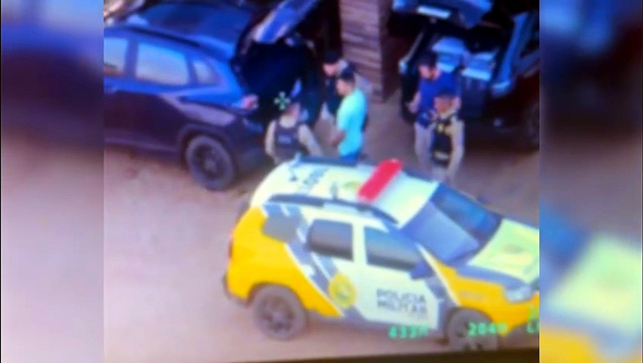 Helicóptero da PM ajuda a prender quatro suspeitos e apreender carga milionária de contrabando em Assis