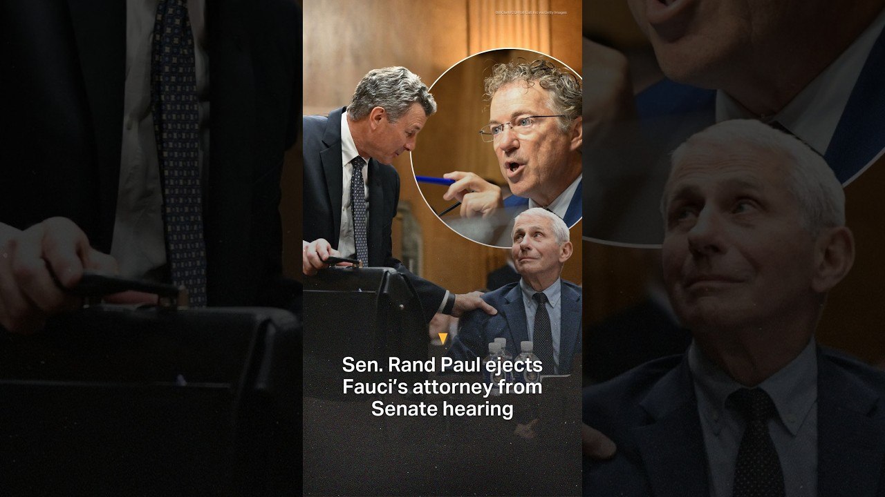 Sen. Rand Paul ejects Fauci's attorney from Senate hearing