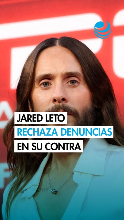 Jared Leto se defiende de las acusaciones de 4 mujeres por conducta sexual inapropiada