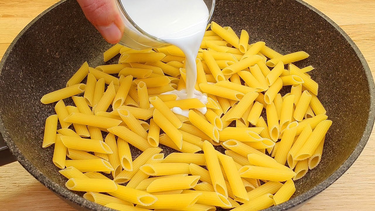 Nudelrezept zum Abendessen in 10 Minuten, schmackhafter als in einem Restaurant