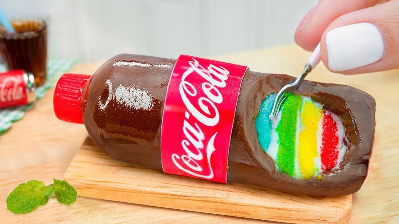 Tasty Indulgent Coca-Cola Chocolate Cake Decora...