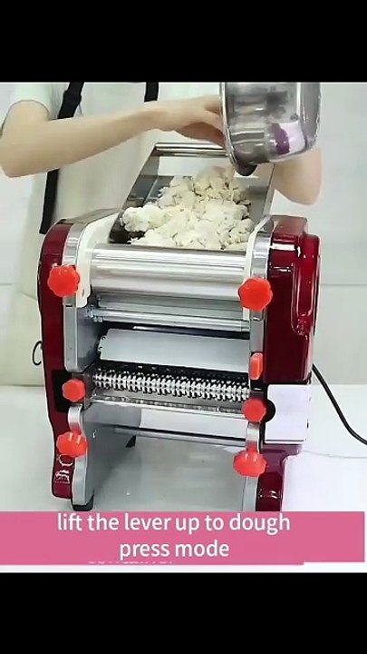 Electric Pasta Making Machine Commercial Noodle Spaghetti Maker Dough Roller