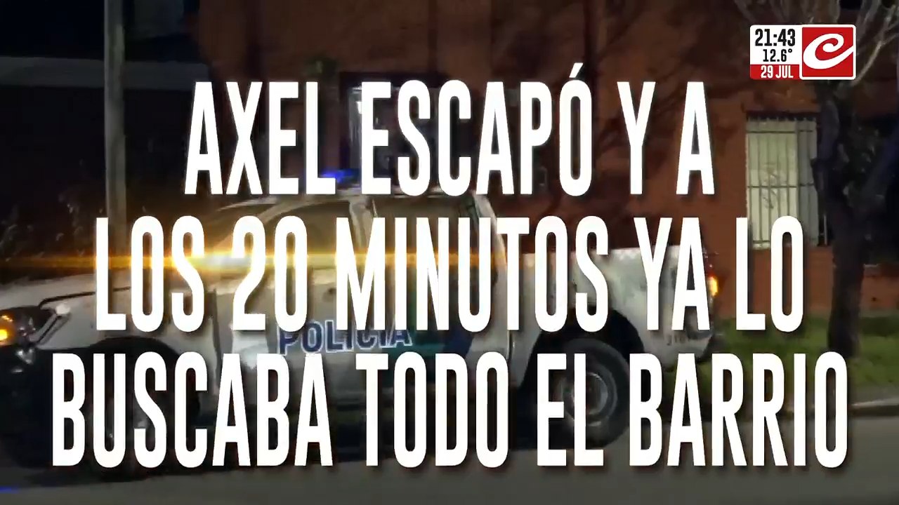 Desesperada búsqueda de Axel: no hay rastros del adolescente
