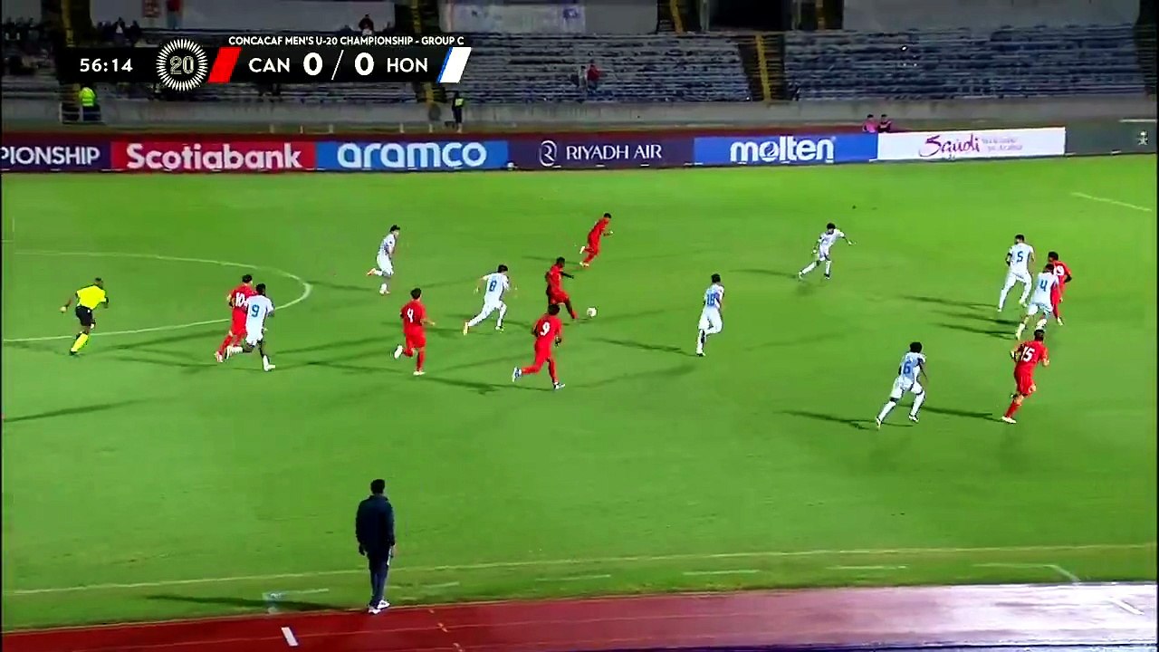 Gol de Lucas Lima en el Canadá vs Honduras del Premundial