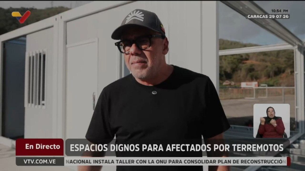 Inspeccionan terrenos de Ciudad Caribia que sirvan como hogares temporales para los afectados