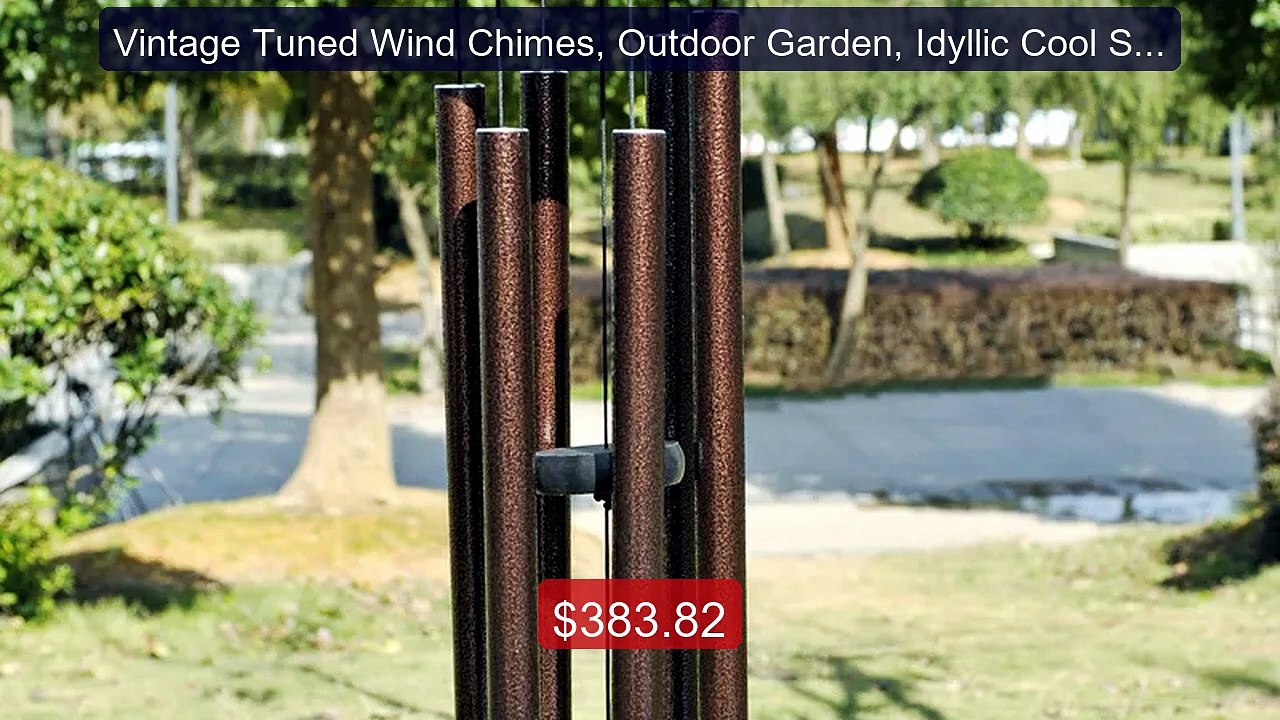 Vintage Tuned Wind Chimes, Outdoor Garden, Idyllic Cool Stop, Balc... -- Best Deal 2026 | Shop Now!