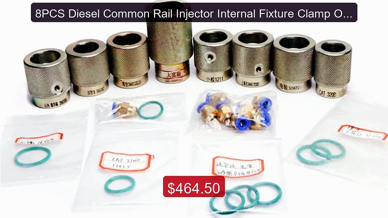 8PCS Diesel Common Rail Injector Internal Fixture Clamp Oil R... -- Amazing Value 2026 | Must Have!