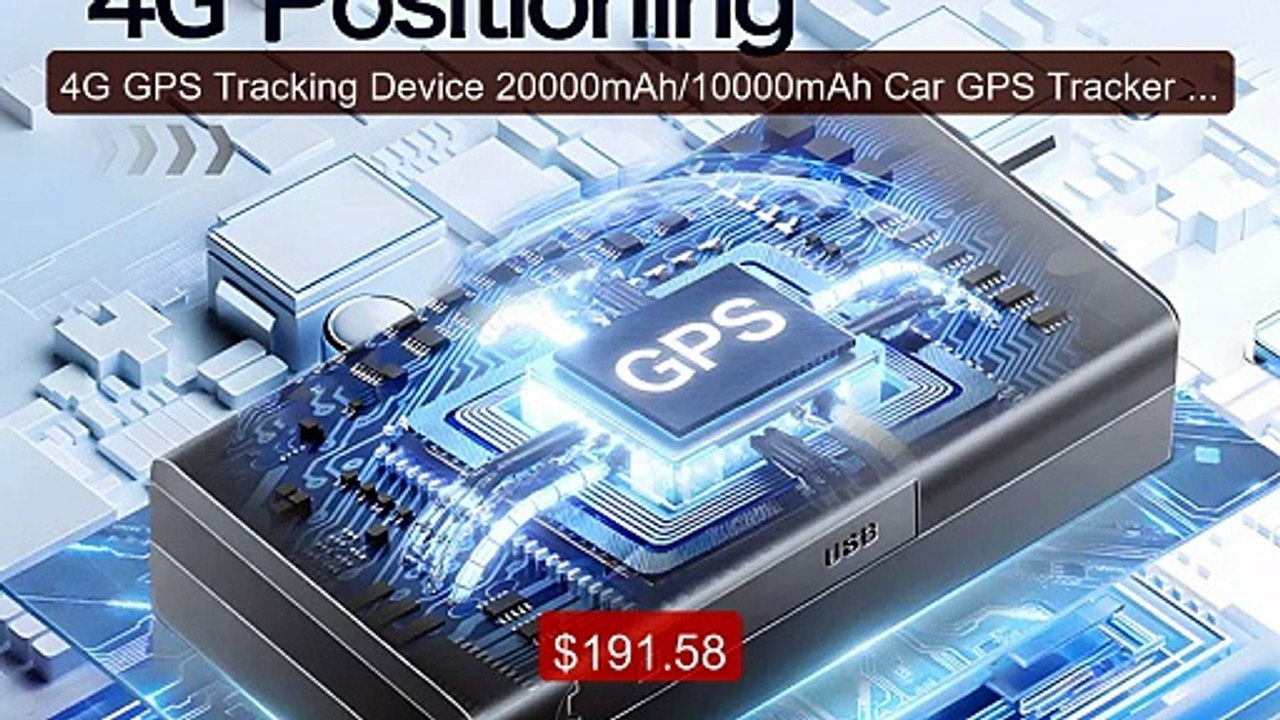 4G GPS Tracking Device 20000mAh/10000mAh Car GP...