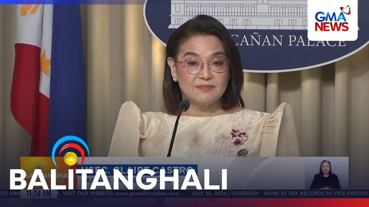 Malacanang kay VPSD na nagsabing waste of time ang panonood ng SONA - "Ang hindi pagbibigay-respeto sa SONA ay hindi pagrespeto sa konstitusyon" | Balitanghali