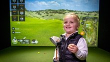 Emmett Perry, two-year-old golfer | The Examiner | July 30, 2026