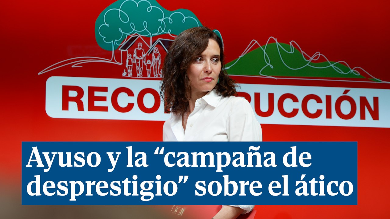 Ayuso trata de despejar las críticas sobre el á...