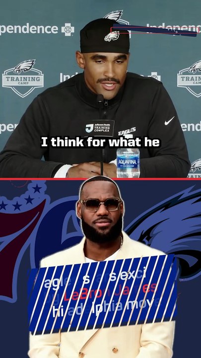 Eagles stars 'excited' by LeBron James' Philadelphia move