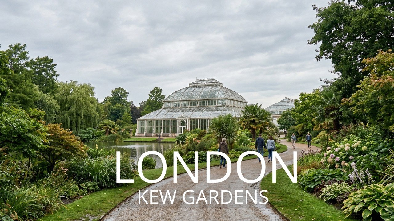Inside the WORLD'S LARGEST Botanical Garden 🌿 | Kew Gardens, London in 4K