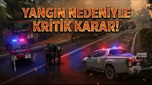 Yangın Nedeniyle Ayvalık Bergama Yolu Trafiğe Kapatıldı!