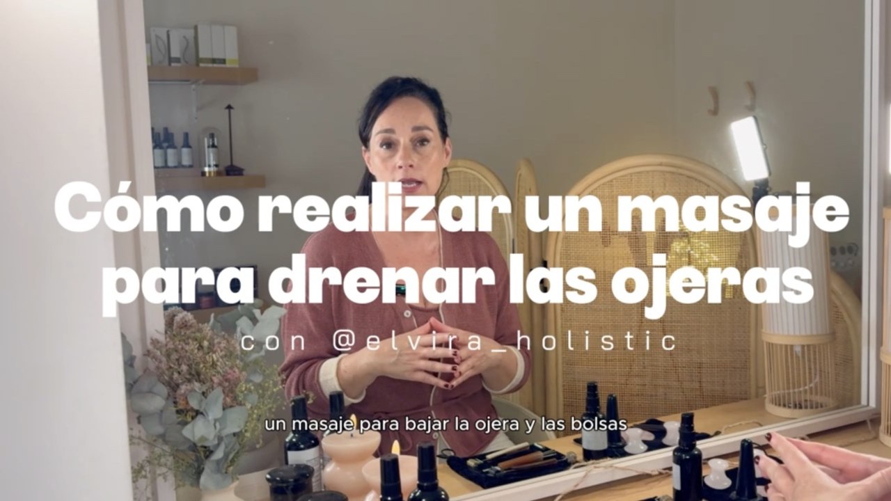 Cómo realizar un masaje para drenar las ojeras