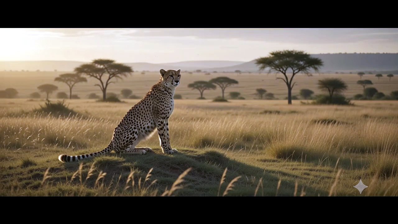 Cheetah : The fastest land animal with incredible speed and agility