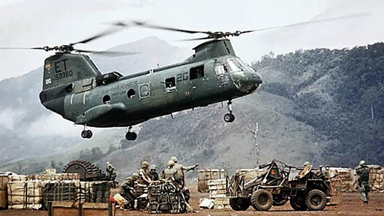 Looking Back at the CH-46 Sea Knight helicopter