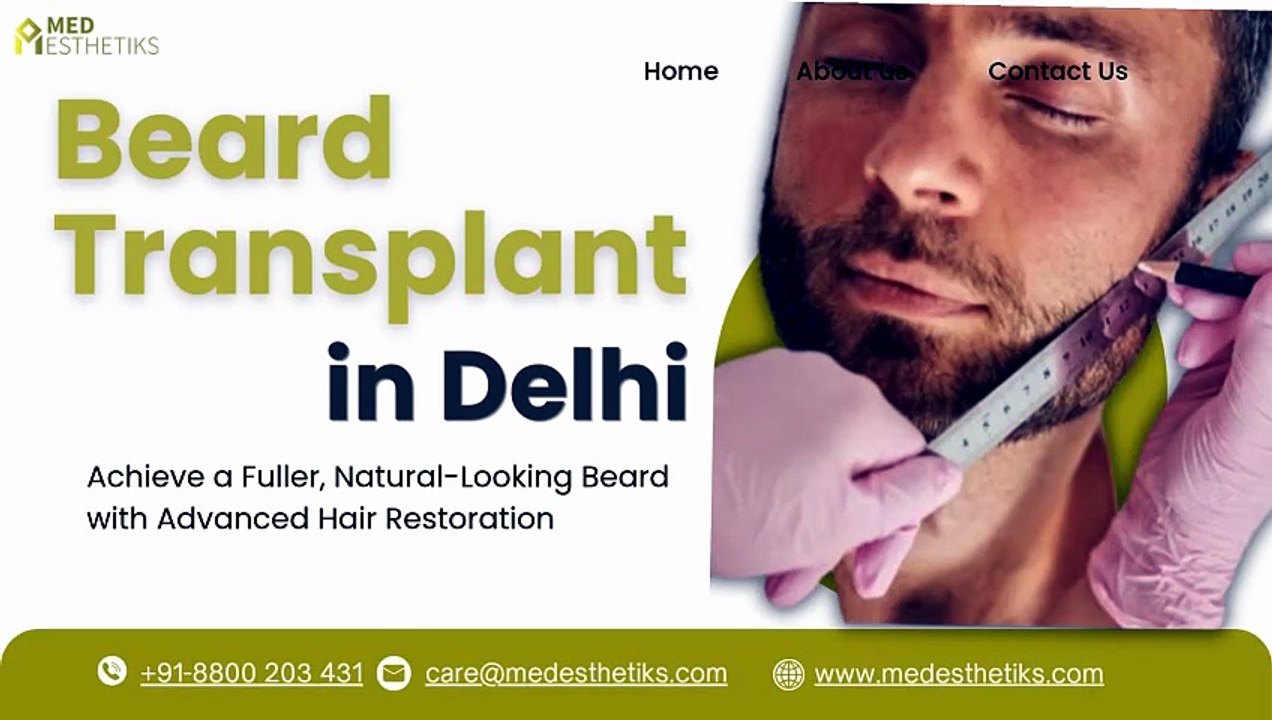 Beard Transplant Explained A Comprehensive Guide