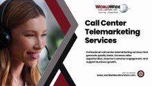 Call center telemarketing services
