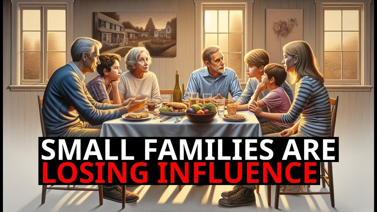 How Smaller Families Are Losing Influence in Modern Culture